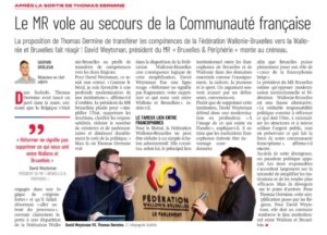 David Weytsman réagit à la proposition de la suppression de la FWB : c’est la façon la plus sûre d’affaiblir le lien entre Bruxelles et la Wallonie »